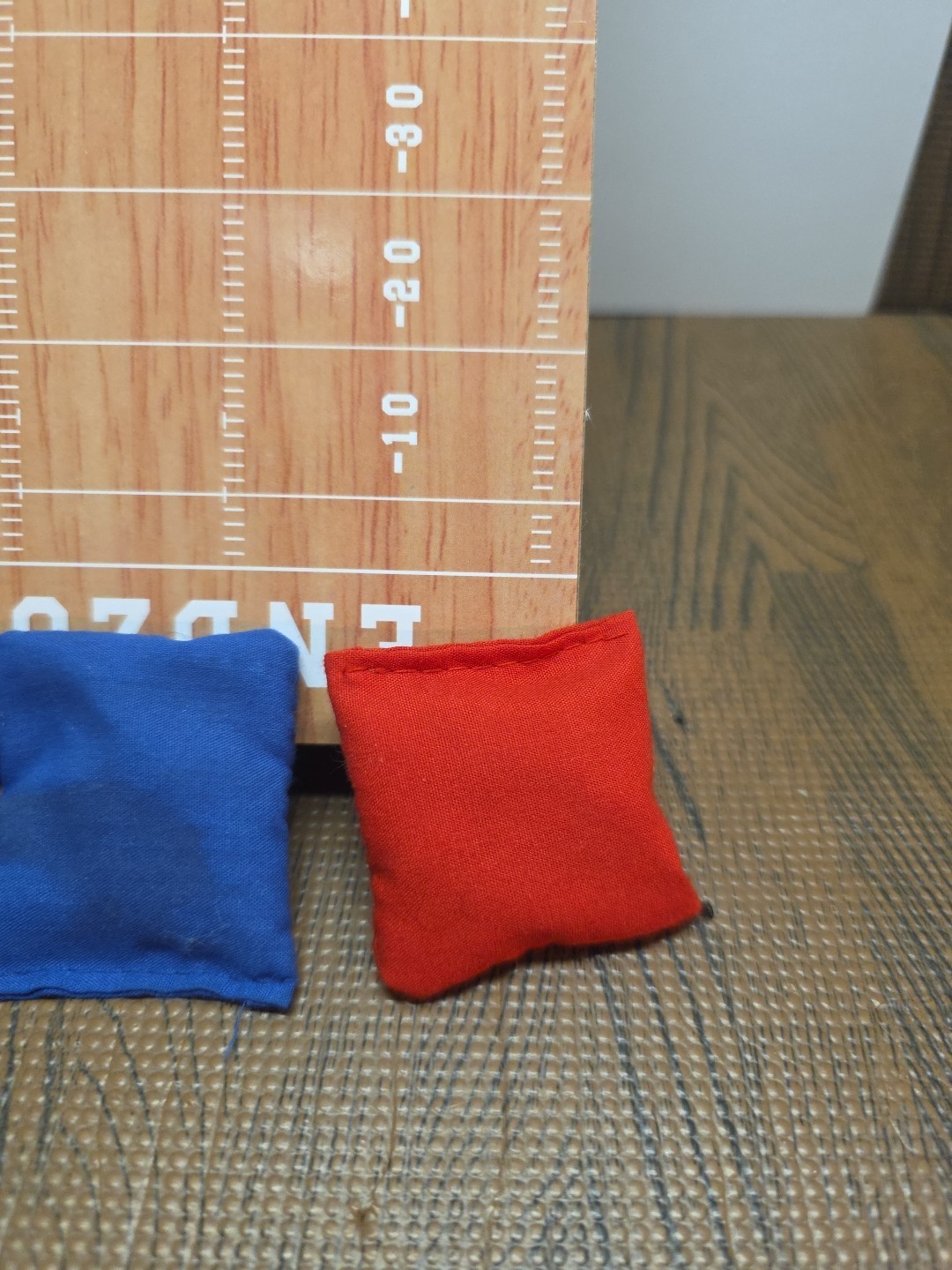 Cornhole Bean Bag Toss Game Set Tabletop for Game Night Desk Office Used