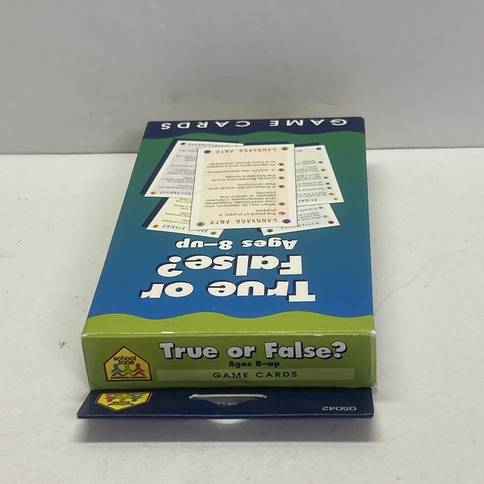 school zone true or false game cards ages 8 – up