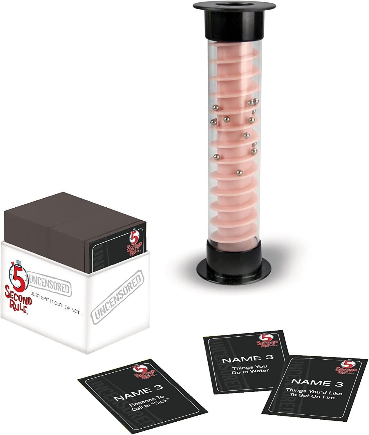 5 Second Rule Uncensored Game, Adult Game, Party Game, Card Game