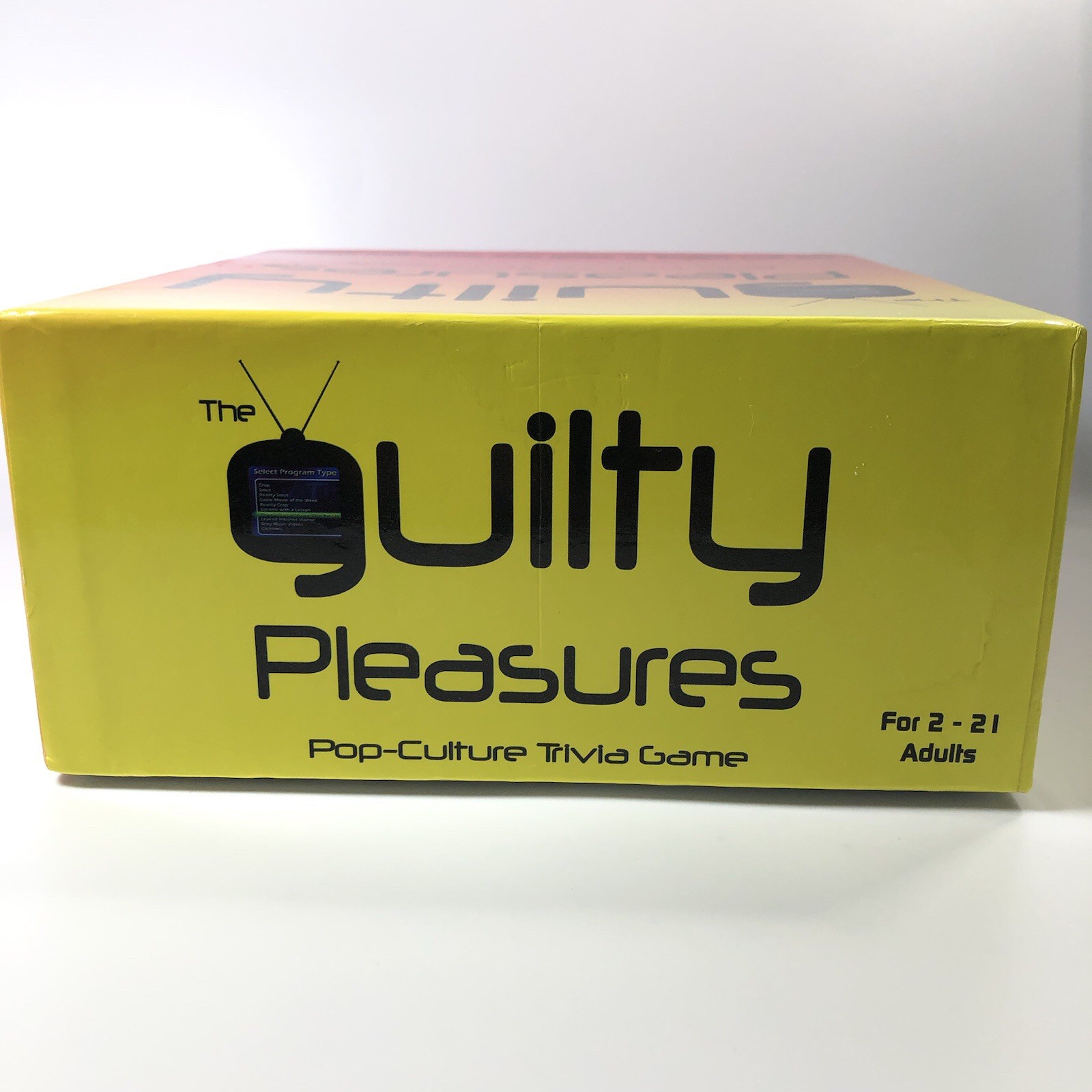 Kheper Guilty Pleasures Pop Culture Trivia Board Game 300 Cards 2008 Adults