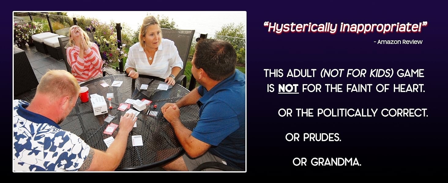 Drawing Without Dignity Adult Party Drawing Game, Twisted Funny Game Night