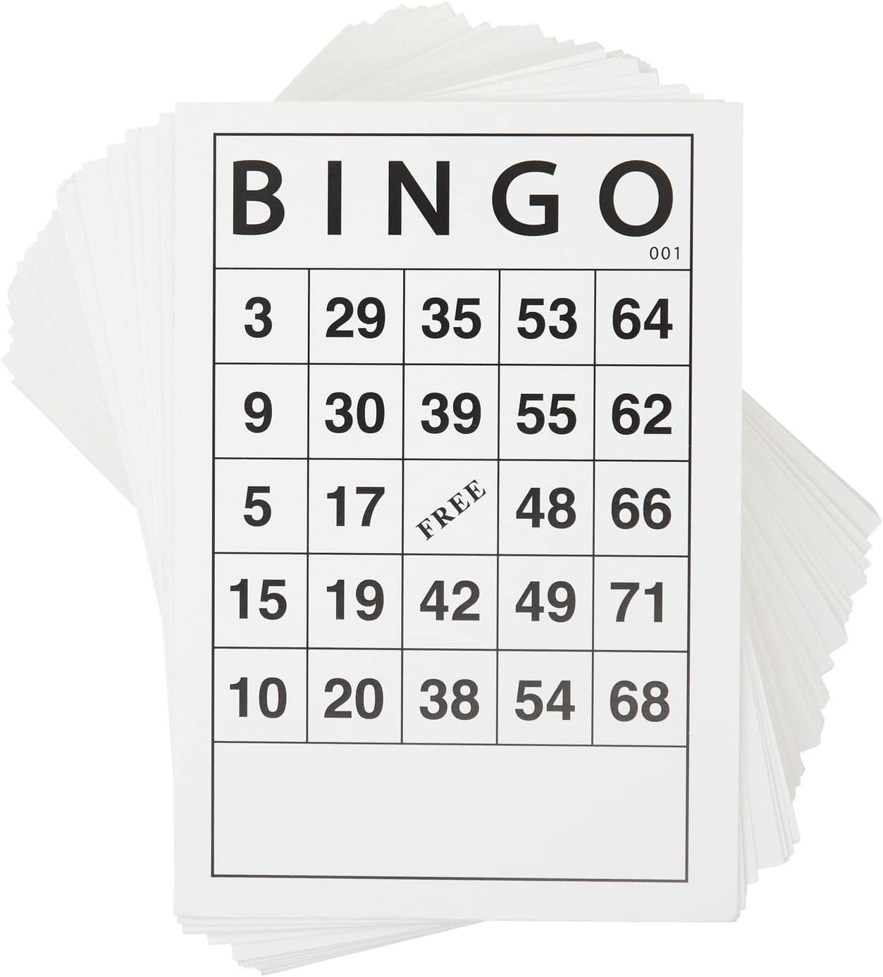 180 Sheets Reusable Bingo Cards – Perfect for Adult Birthday Parties & Events
