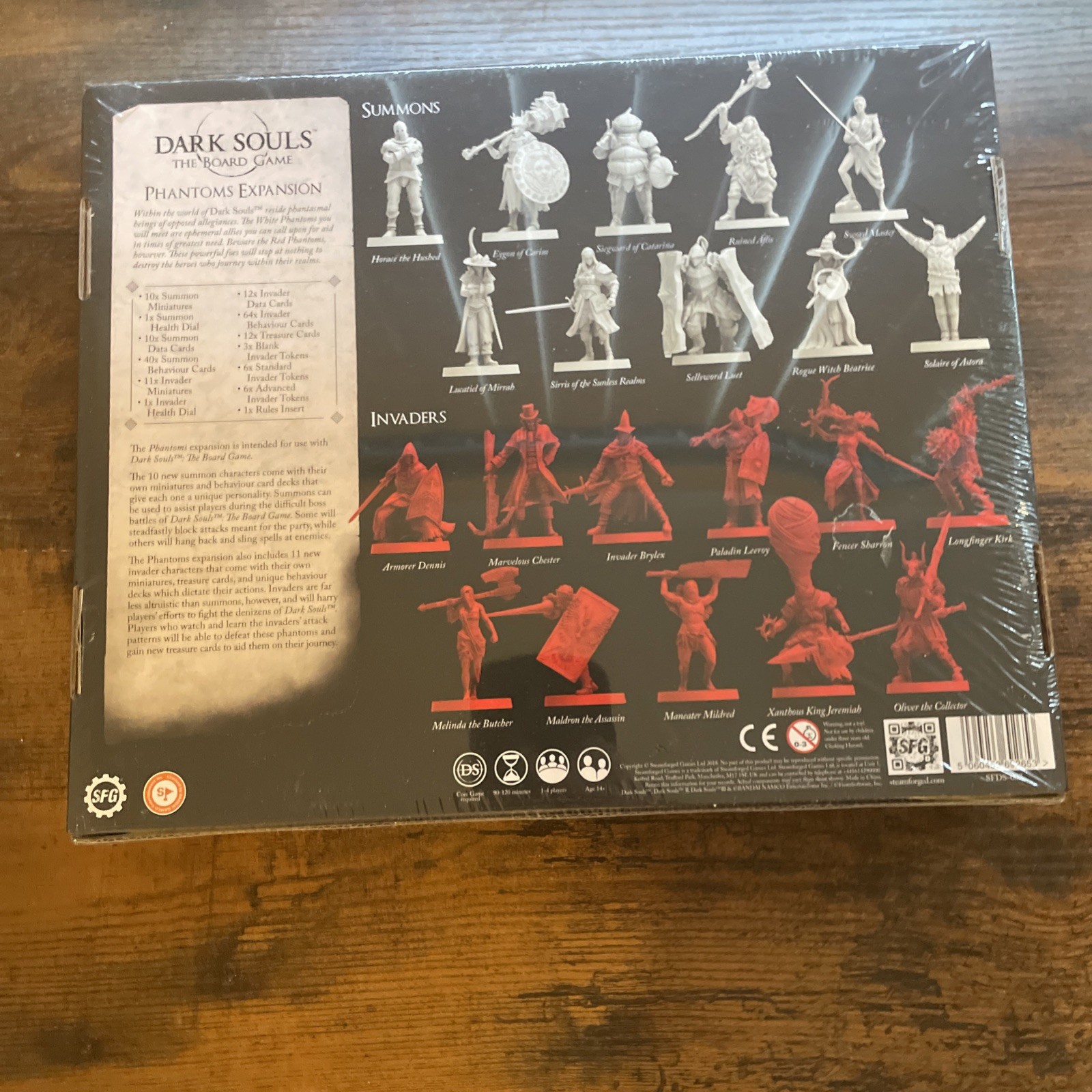 Steamforged Games Dark Souls: The Board Game Phantoms Expansion Pack SFG-DS-03