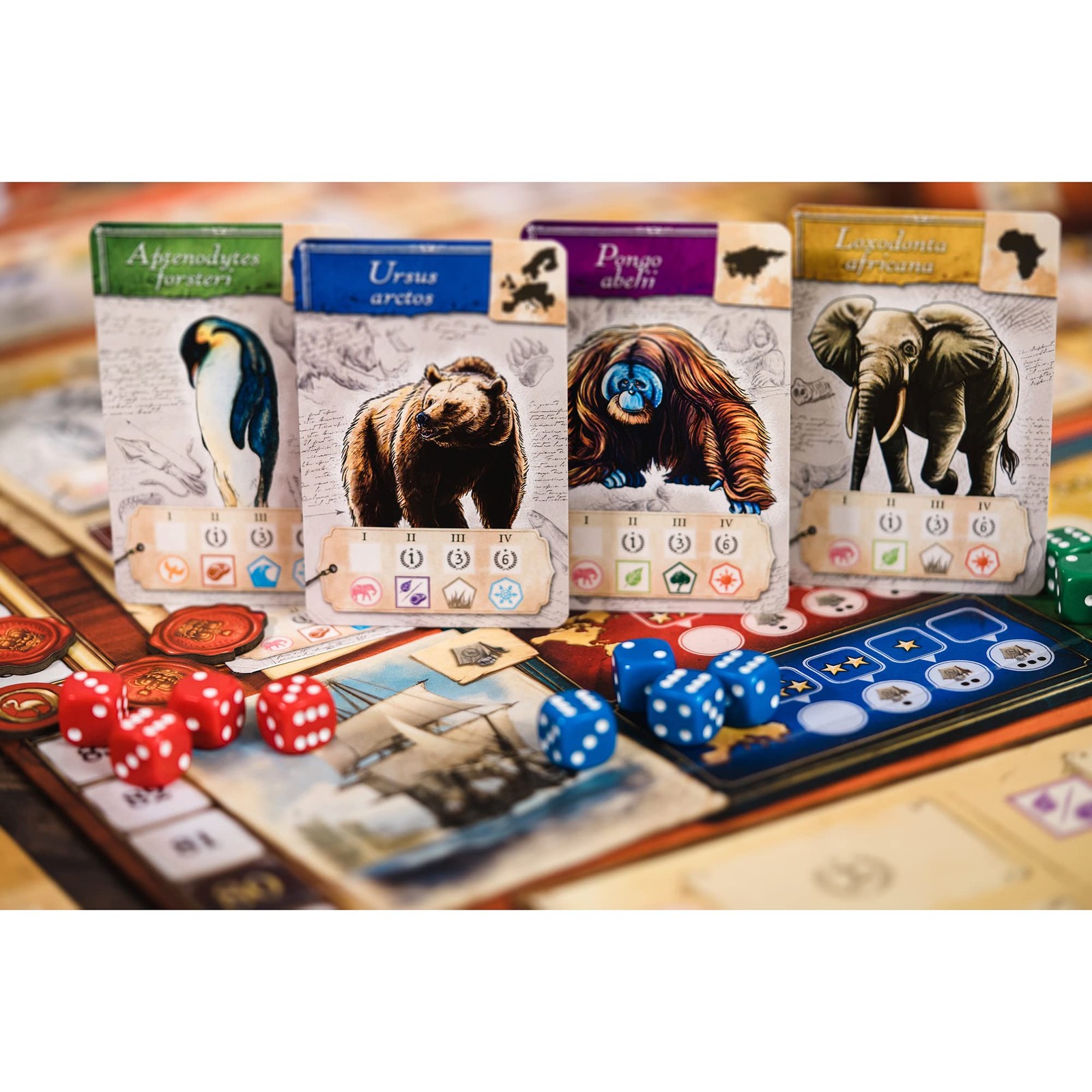 | Encyclopedia | Strategy Board Game | Dice and Worker Placement | 1 to 4 Pla…