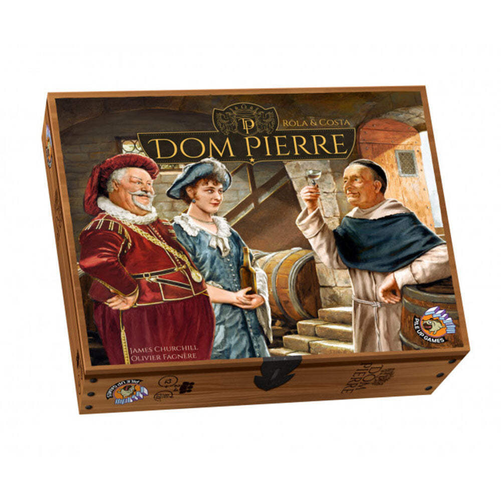 R and R Games Dom Pierre Board Game for 2 to 4 Players Ages 12 Years and Up