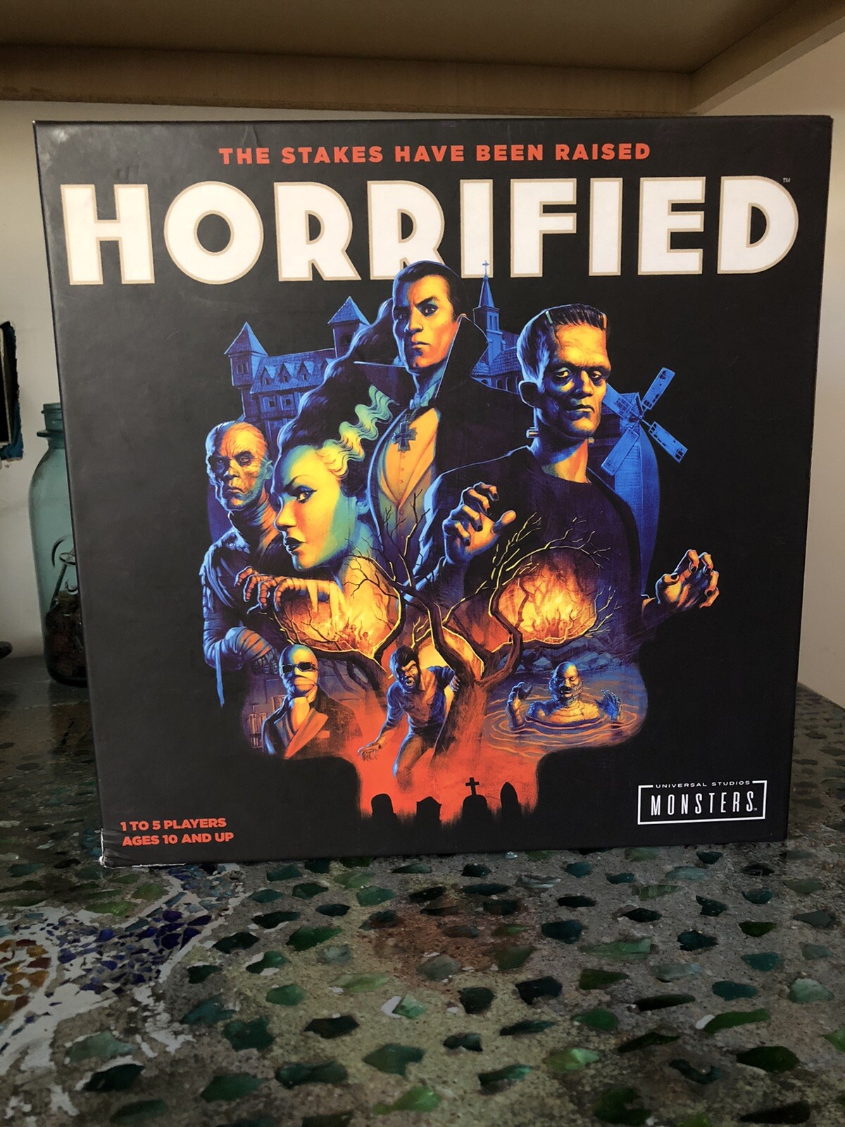 Universal Studios Monsters Game. Prosperous Hall Ravensburger. New Open Box