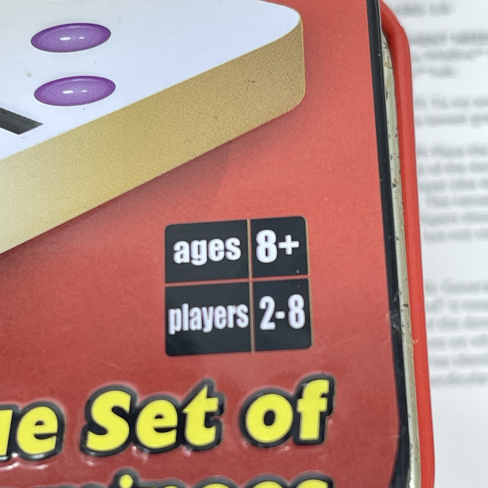Fundex Wildfire Dominoes Electronic Game Hub Lights & Sounds Ages 8+ Works