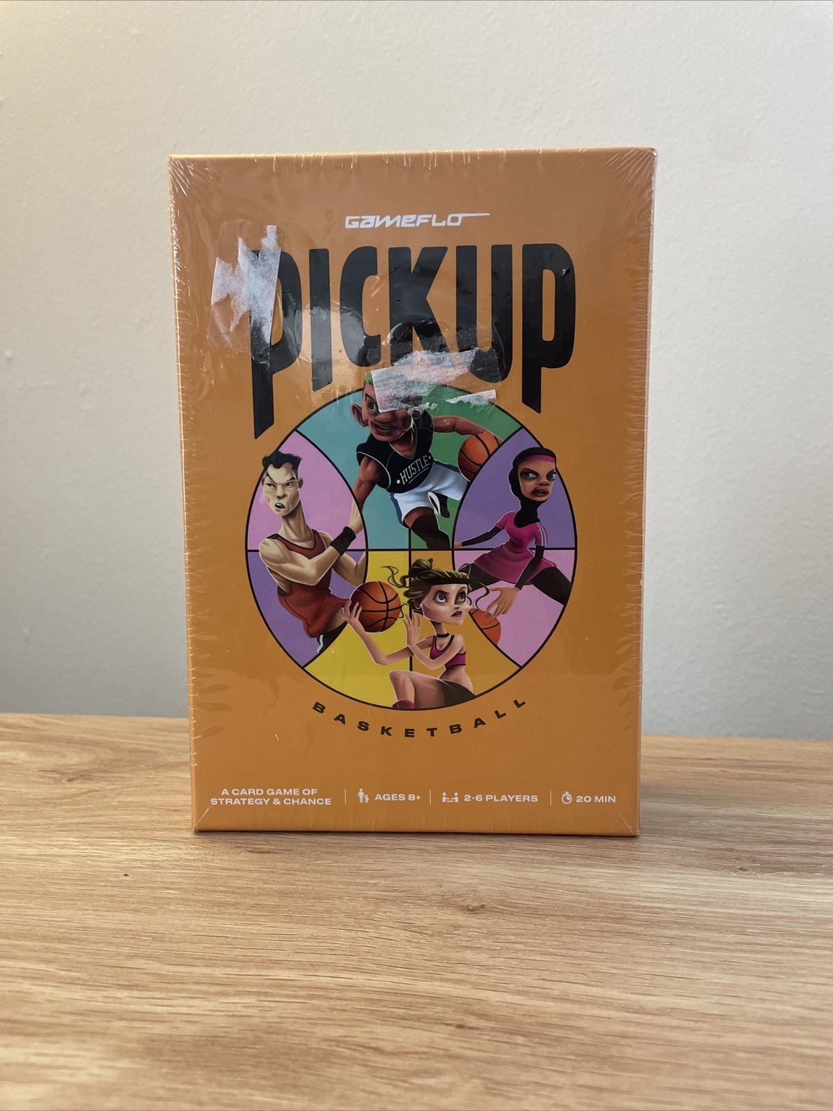 Gameflo Pickup Basketball Card Game Of Strategy Ages 8+ /2-6 Players New/Sealed