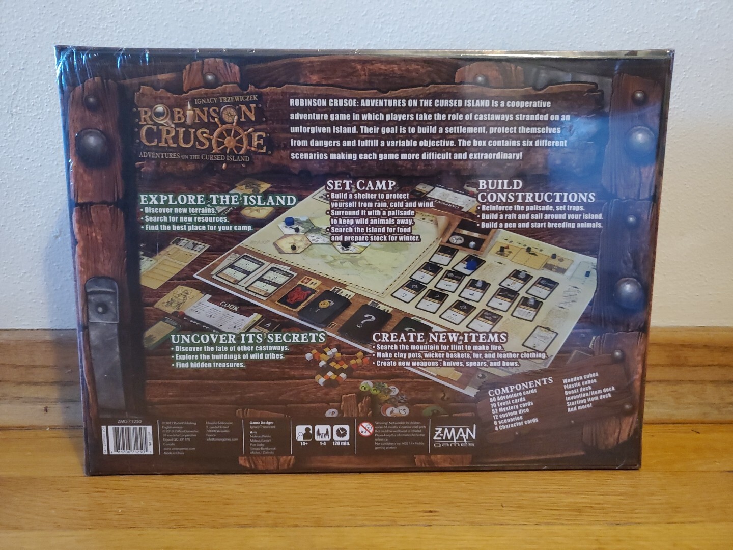 Z-Man Robinson Crusoe Adventure on the Cursed Island