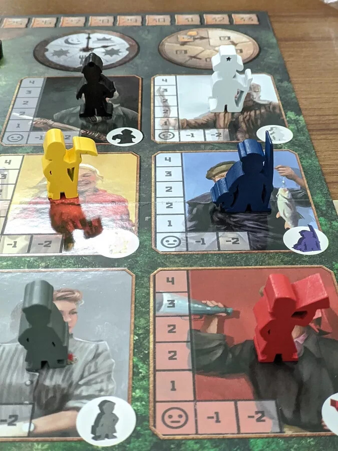 ☭🚀 RED OUTPOST – Communist Worker Placement Board Game NEW/SEALED 🚀☭