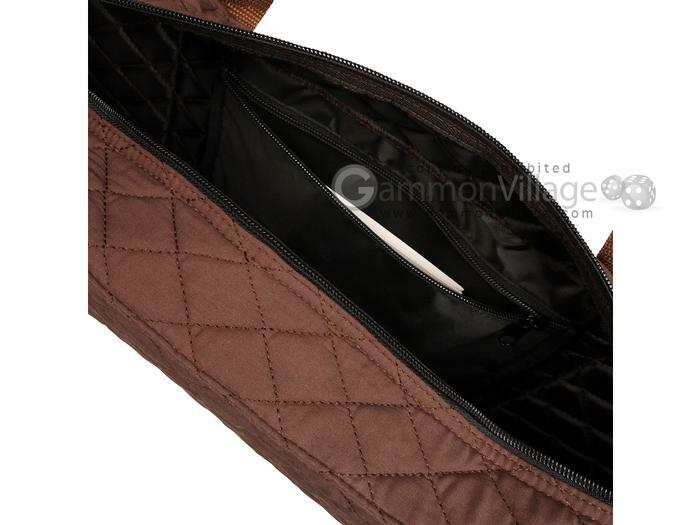 New Linda Li American Mah Jongg Set – Plain Brown Soft-Sided Quilted Bag