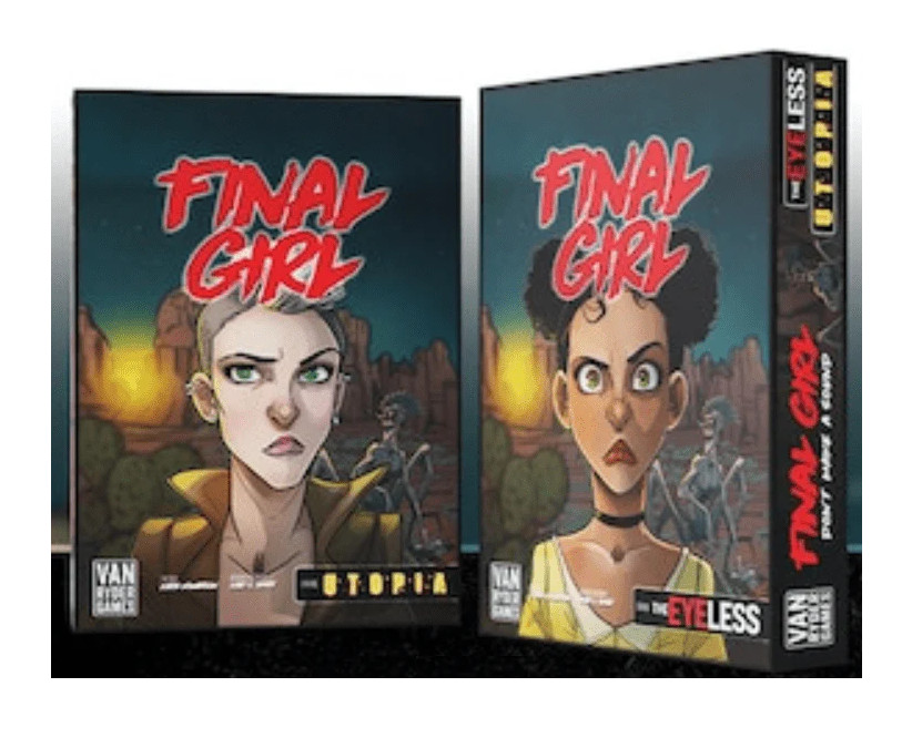 Final Girl: Don’t Make A Sound & Core Box. FG015 & FG000. Single Player Game