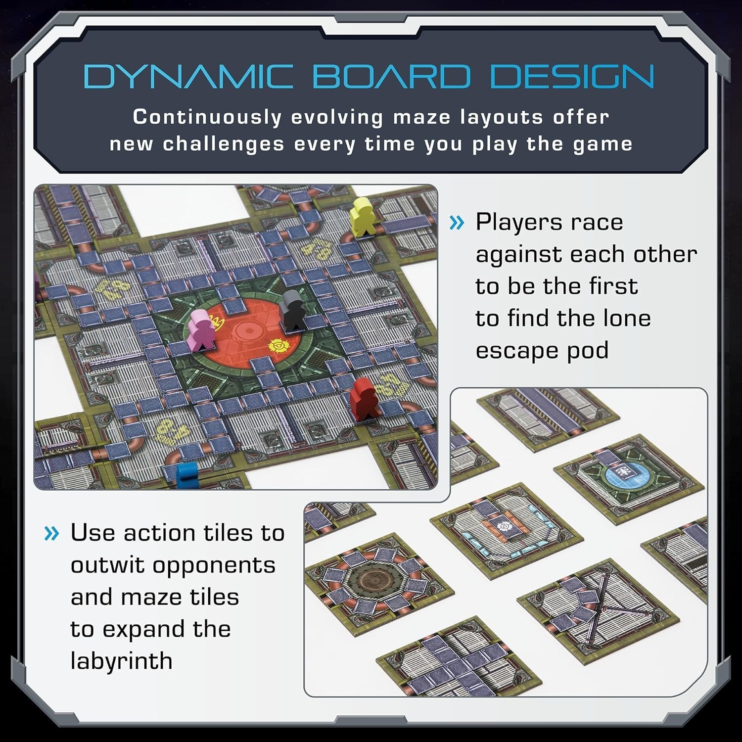 Engaging Space Station Board Game – Strategic Escape