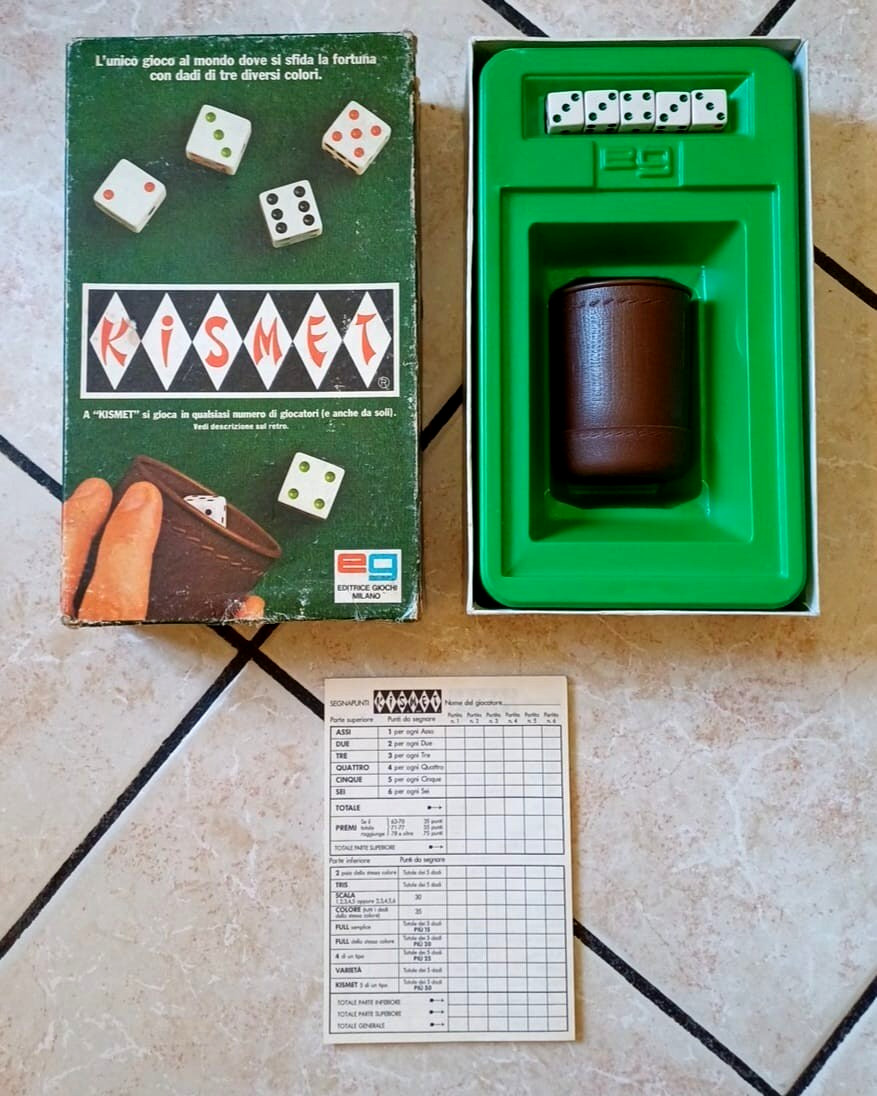 Kismet Vintage Boxed Game EG Complete But No Instructions Game Publisher