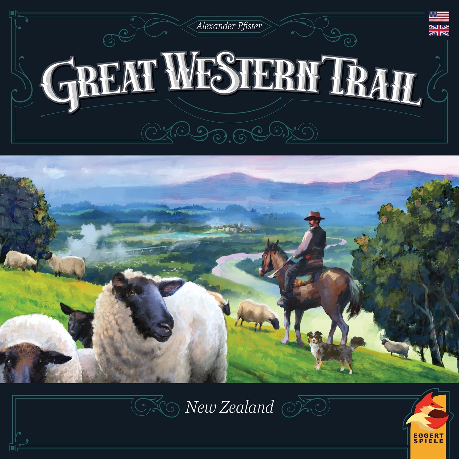 Great Western Trail 2nd Edition New Zealand Board Game – Embark on a Unique C…