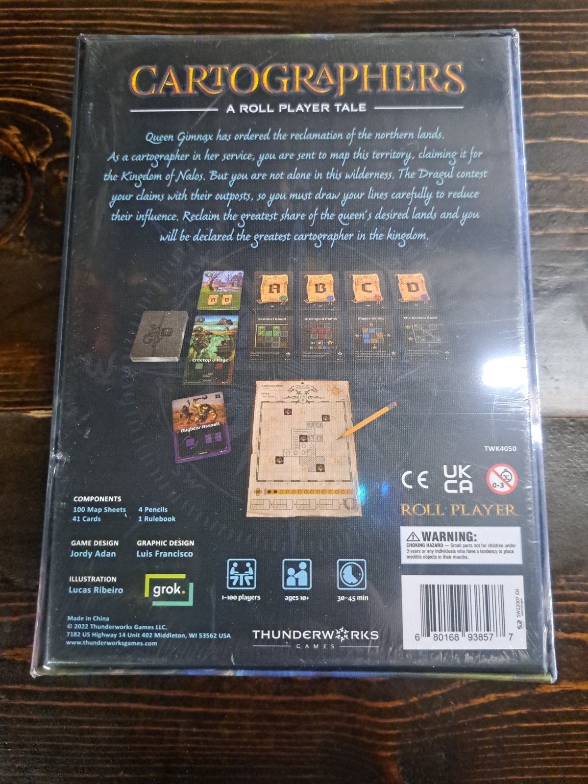 Cartographers: A Roll Player Tale and Skills Mini Expansion – Board Game