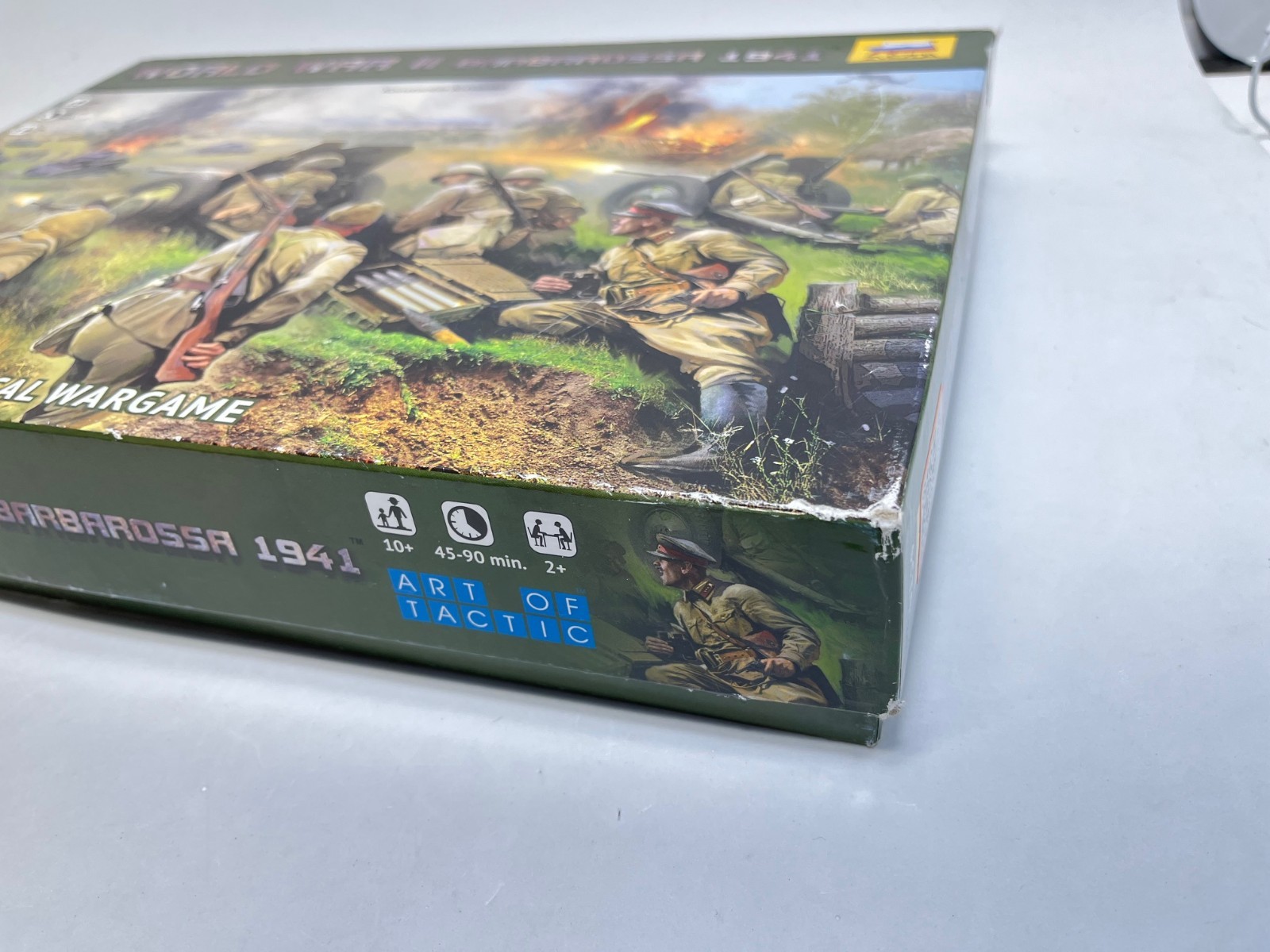 World War II Barbarossa 1941 Tactical War Game Zvezda #6134 Open Box READ