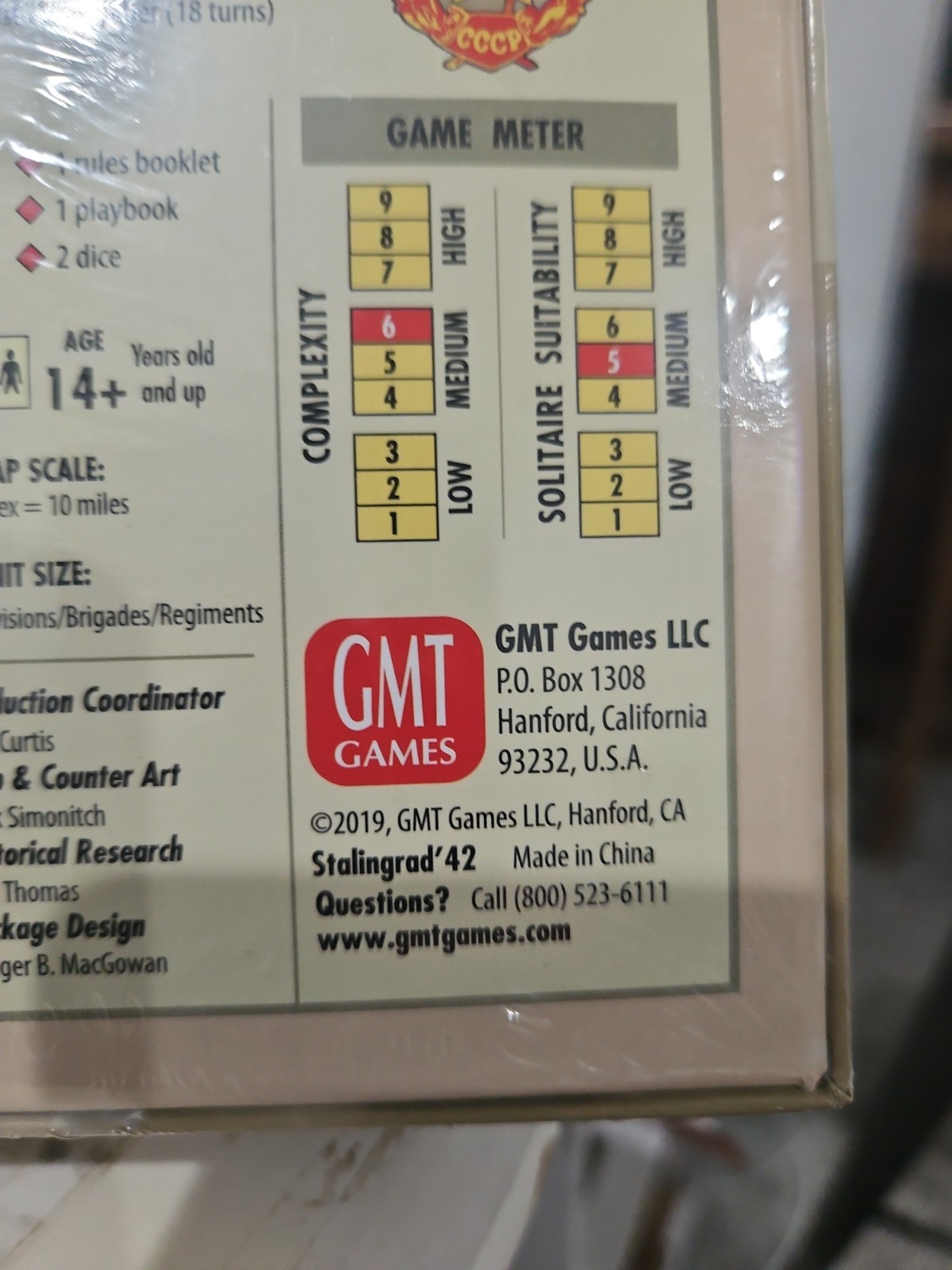 GMT – Stalingrad ’42 Board Game NEW