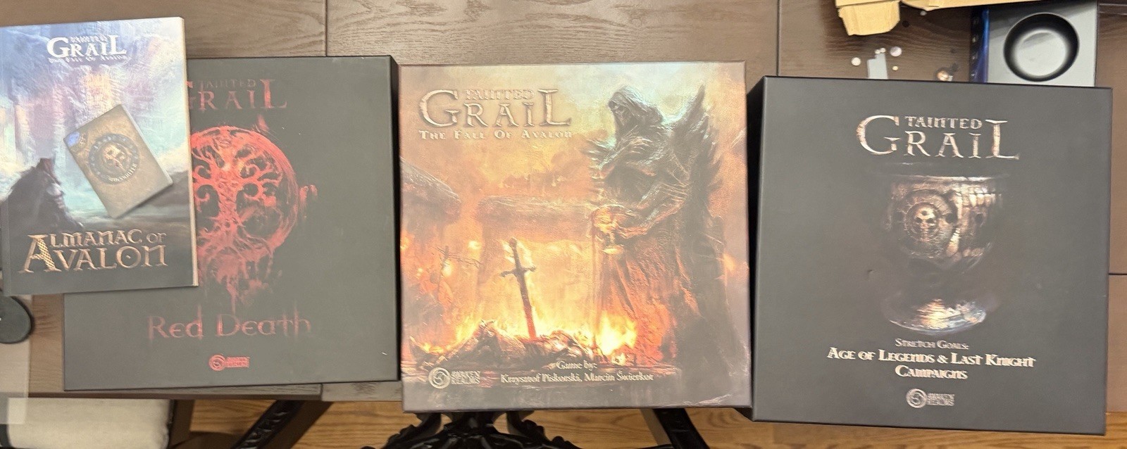 Tainted Grail: The Fall of Avalon LOT W/STRETCH GOALS & 2.0