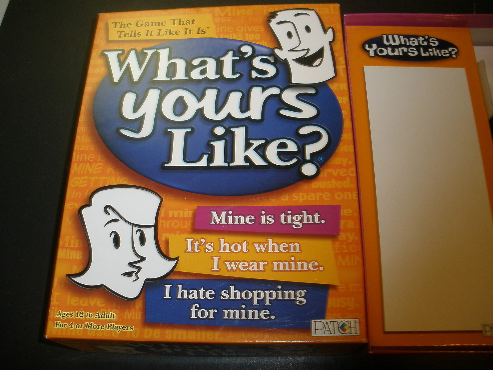 2007 Whats Yours like? Board Game 100% Complete Patch 7415