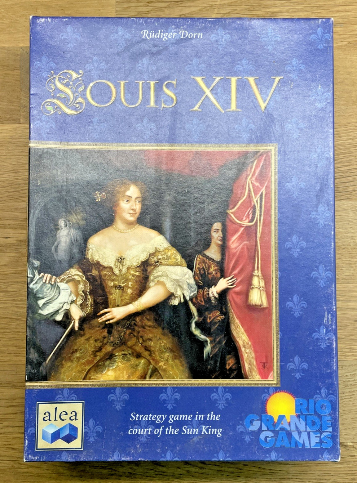 Louis XIV Strategy Board Game by Rio Grande Games 2005 100% Complete