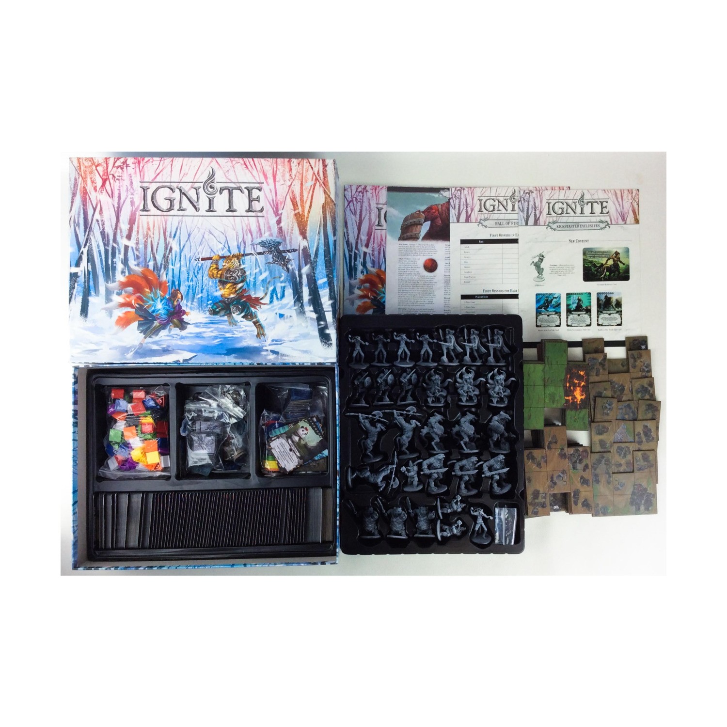 Ginger Snap Board Game Ignite (Kickstarter All-In Pledge) #1 SW (VG+/New)