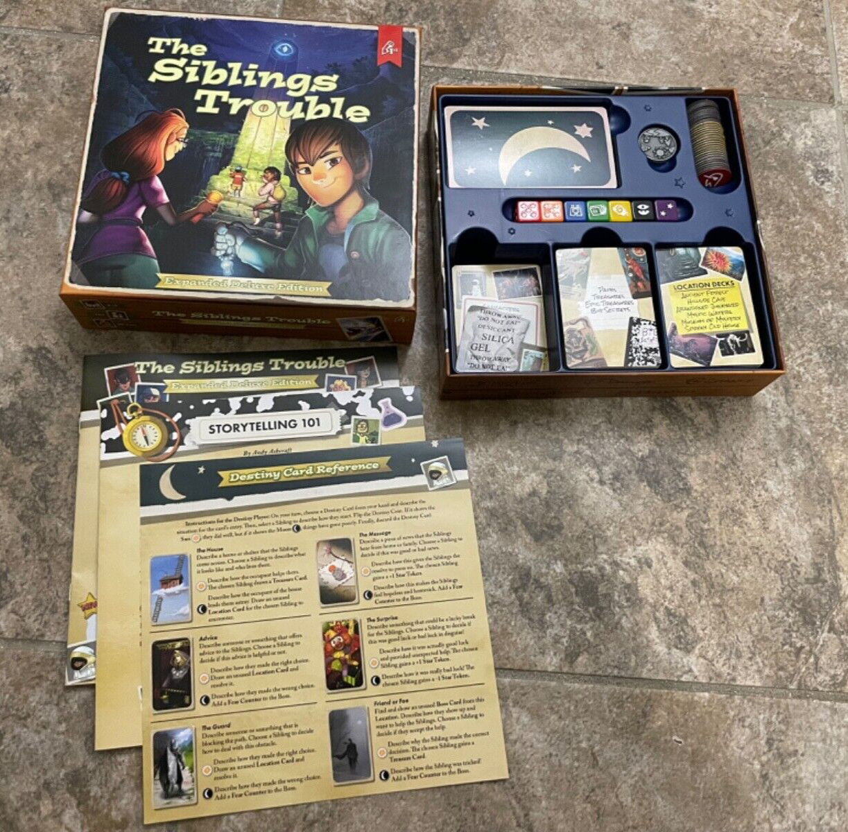 The Siblings Trouble: Expanded Deluxe Edition Board Game – CLEARANCE!