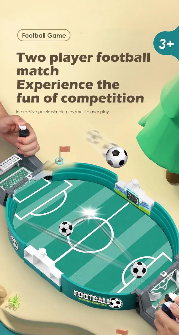 Football Board Game Desktop Interactive Soccer Toys Soccer Table for Family