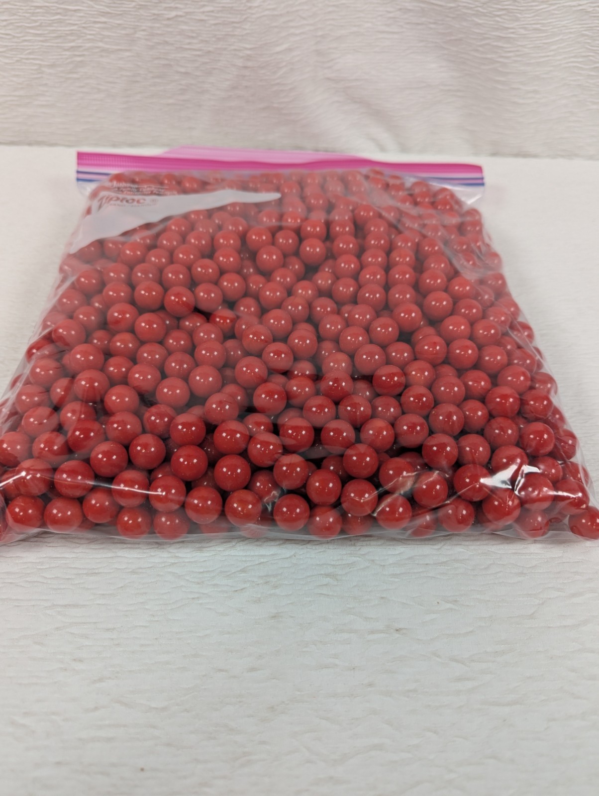 Red Solid Glass Marbles – 14mm +/- 7.5 Pounds