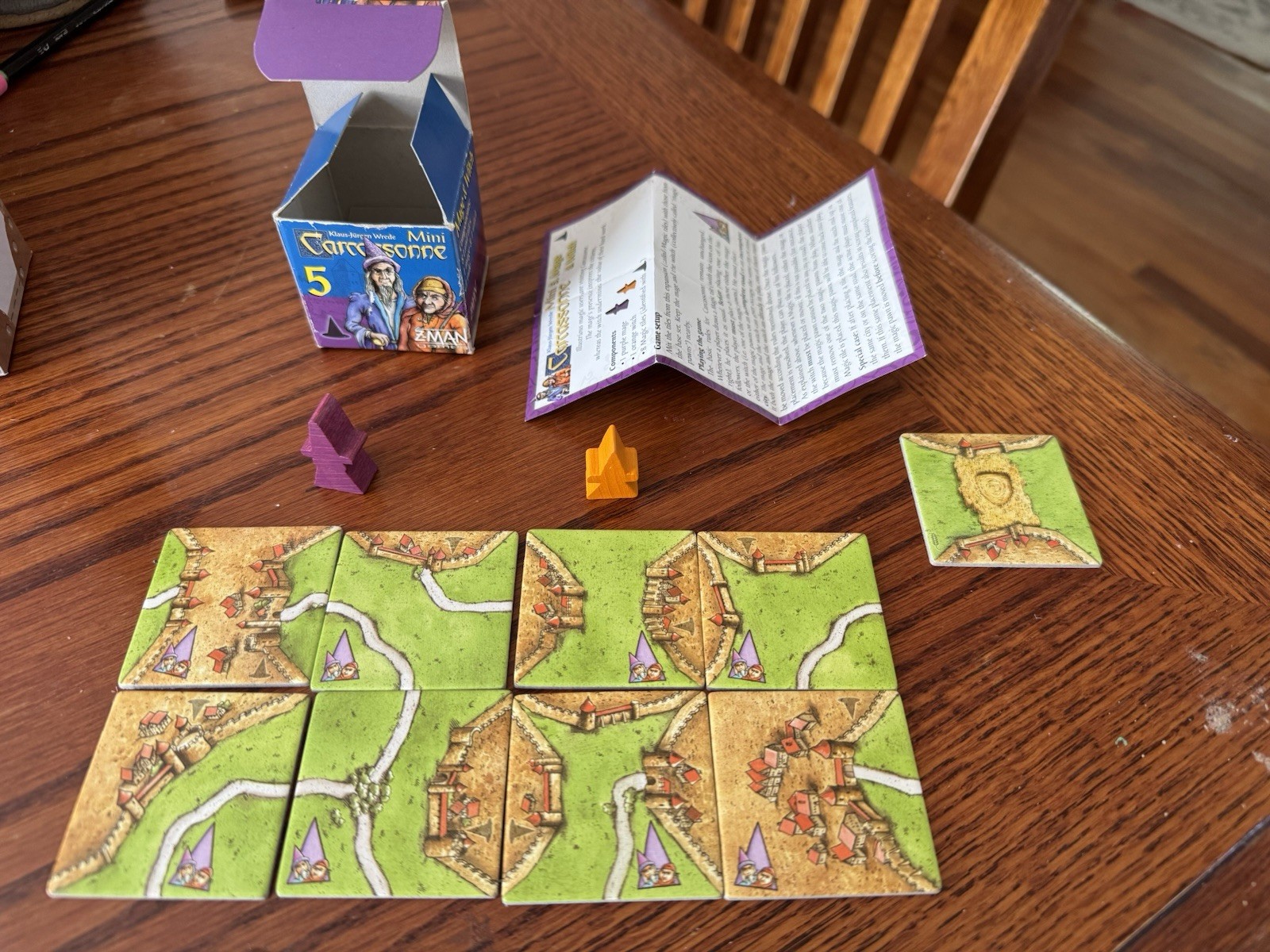 Carcassonne Mini Expansion 5: Mage & Witch (2012 Z-man Games)
