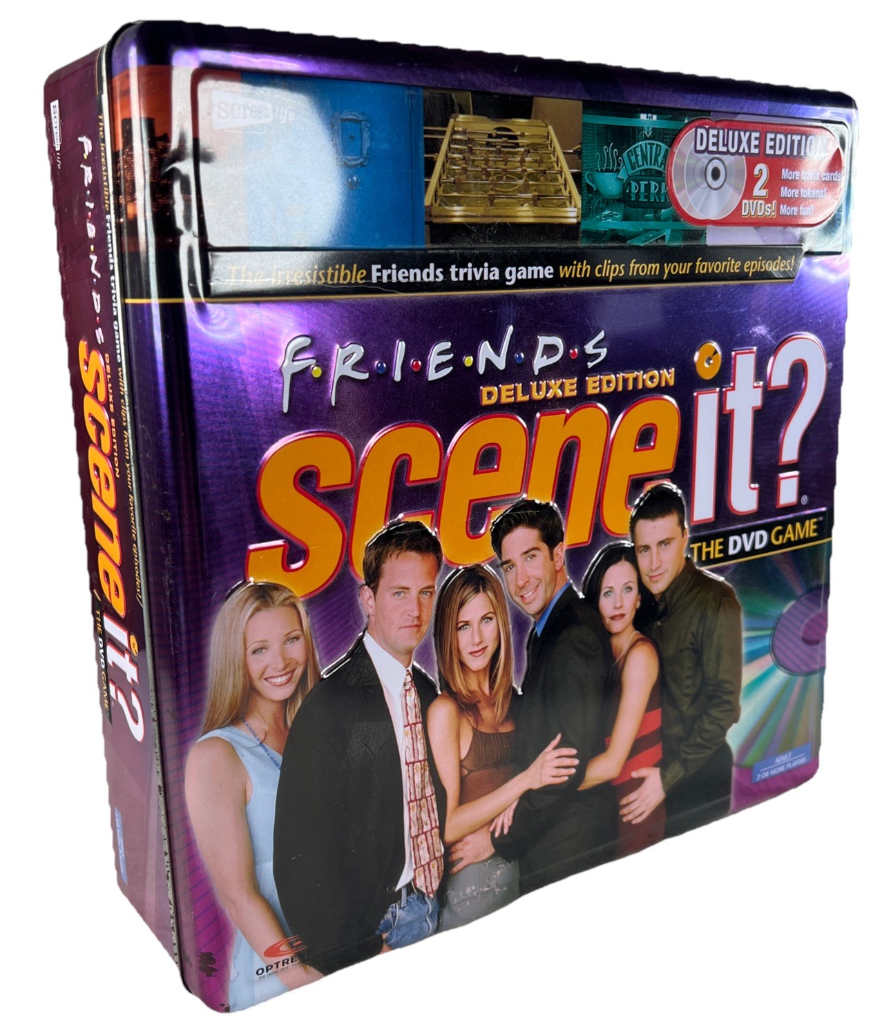 Friends Scene It DVD Game Deluxe Edition COMPLETE ScreenLife 2005 TV Show Trivia