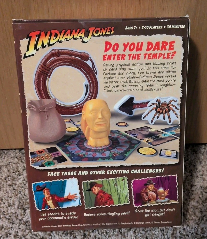 2023 – Indiana Jones: Throw Me The Idol! Board Game by Funko Games NIB-sealed!