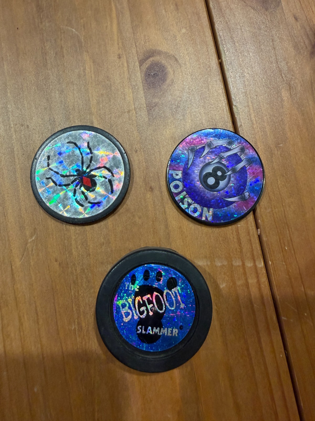 HUGE 1990s POG Collection 400+ Caps Holographic Horror Poison 90’s Collection