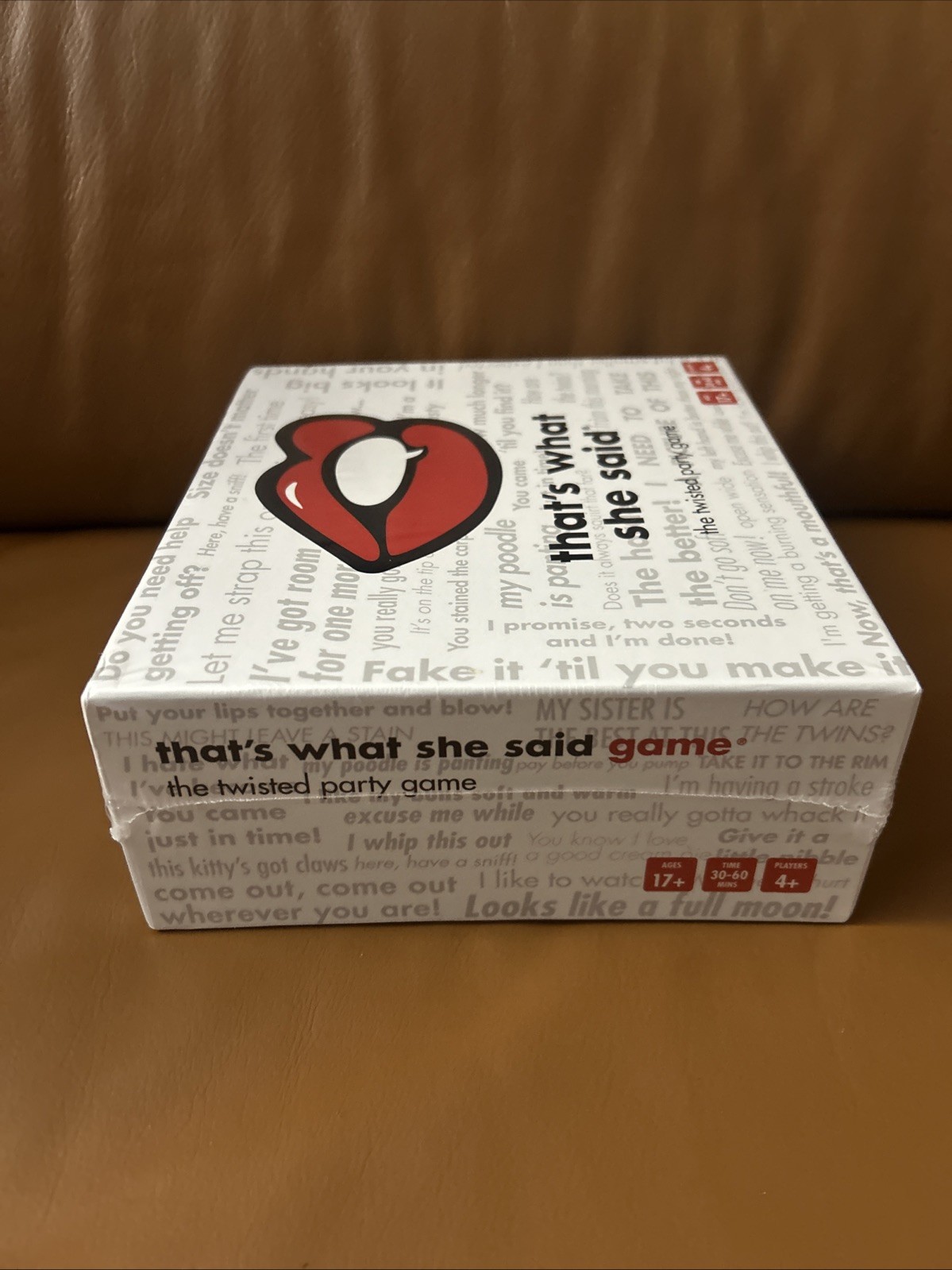 That’s What She Said The Party Game of Twisted Innuendos adult game brand new !!