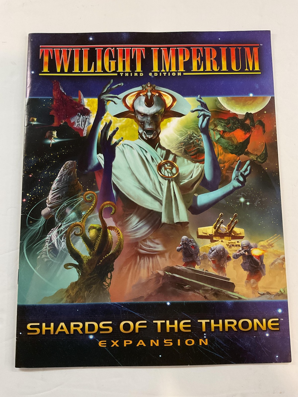 FFG Twilight Imperium Shards Of The Throne Expansion Replacement Rulebook