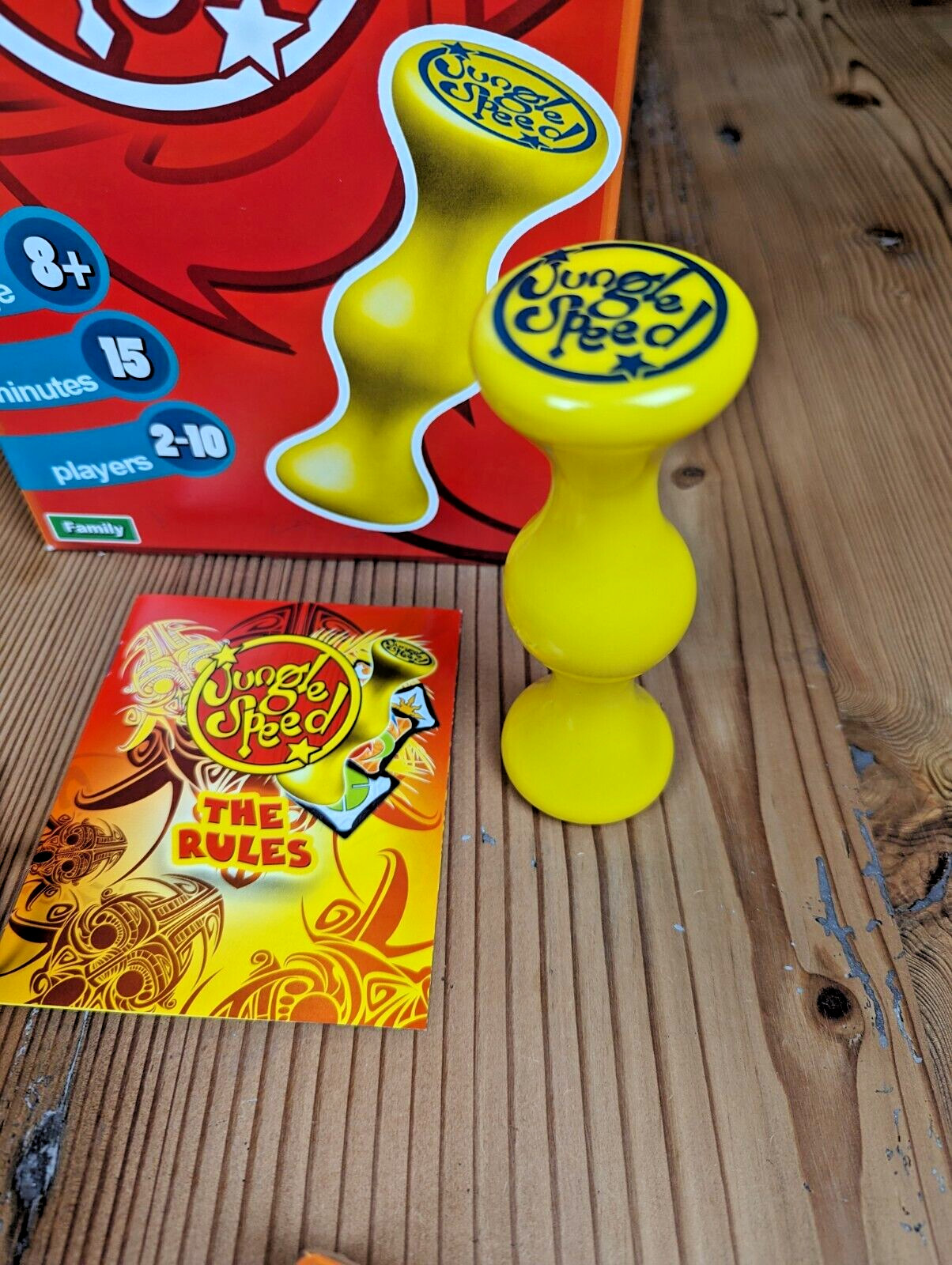 Asmodee Editions Jungle Speed Family Board Game – 100% Complete – Open Box