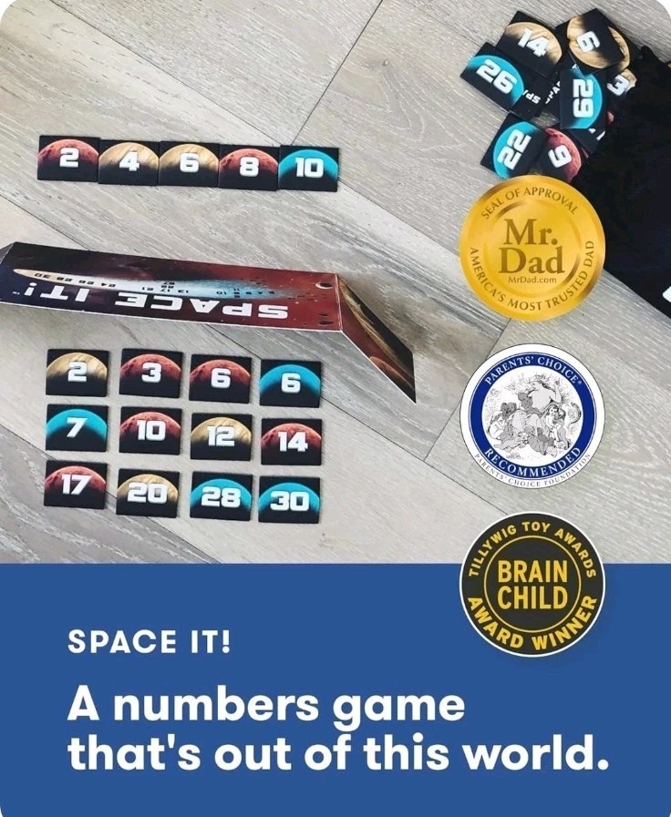 SimplyFun Space It! – Educational Kids’ Game – Learning Through Play