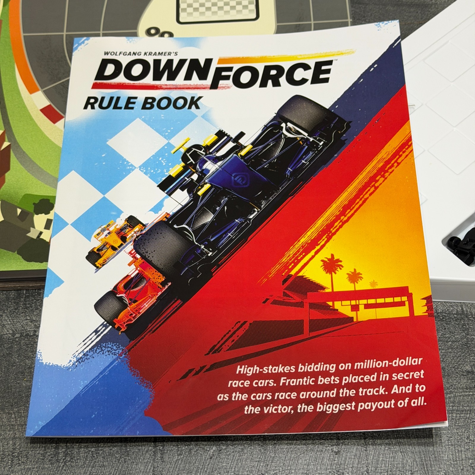 Restoration Games Wolfgang Kramer’s Downforce Board Game