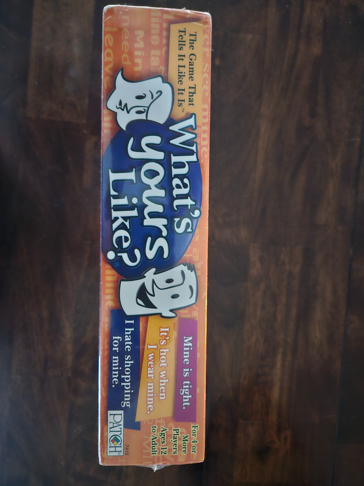 ⚡WHAT’S YOURS LIKE? Game by Patch 2007 – BRAND NEW SEALED⚡