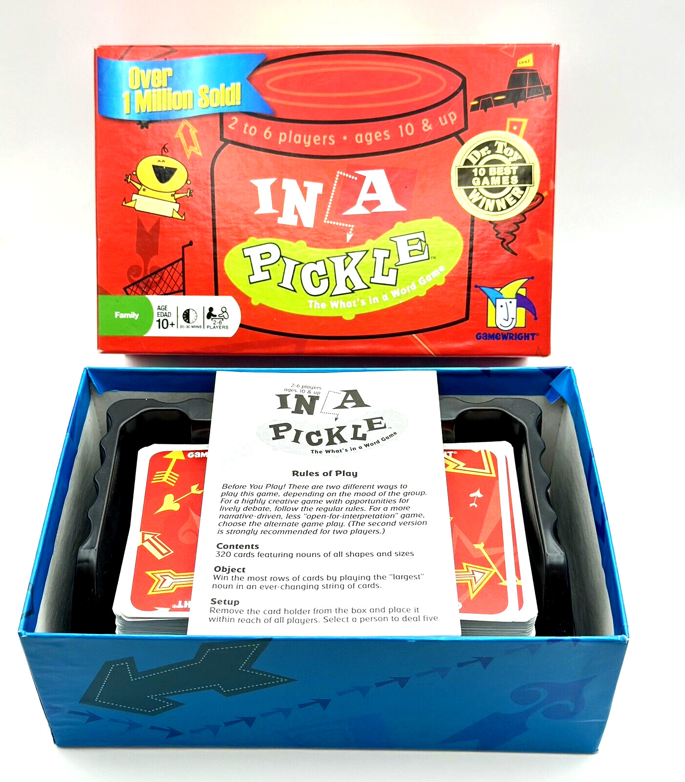 In A Pickle Family Card Game Dr Toy Award Winner 2004 Gamewright Word Game