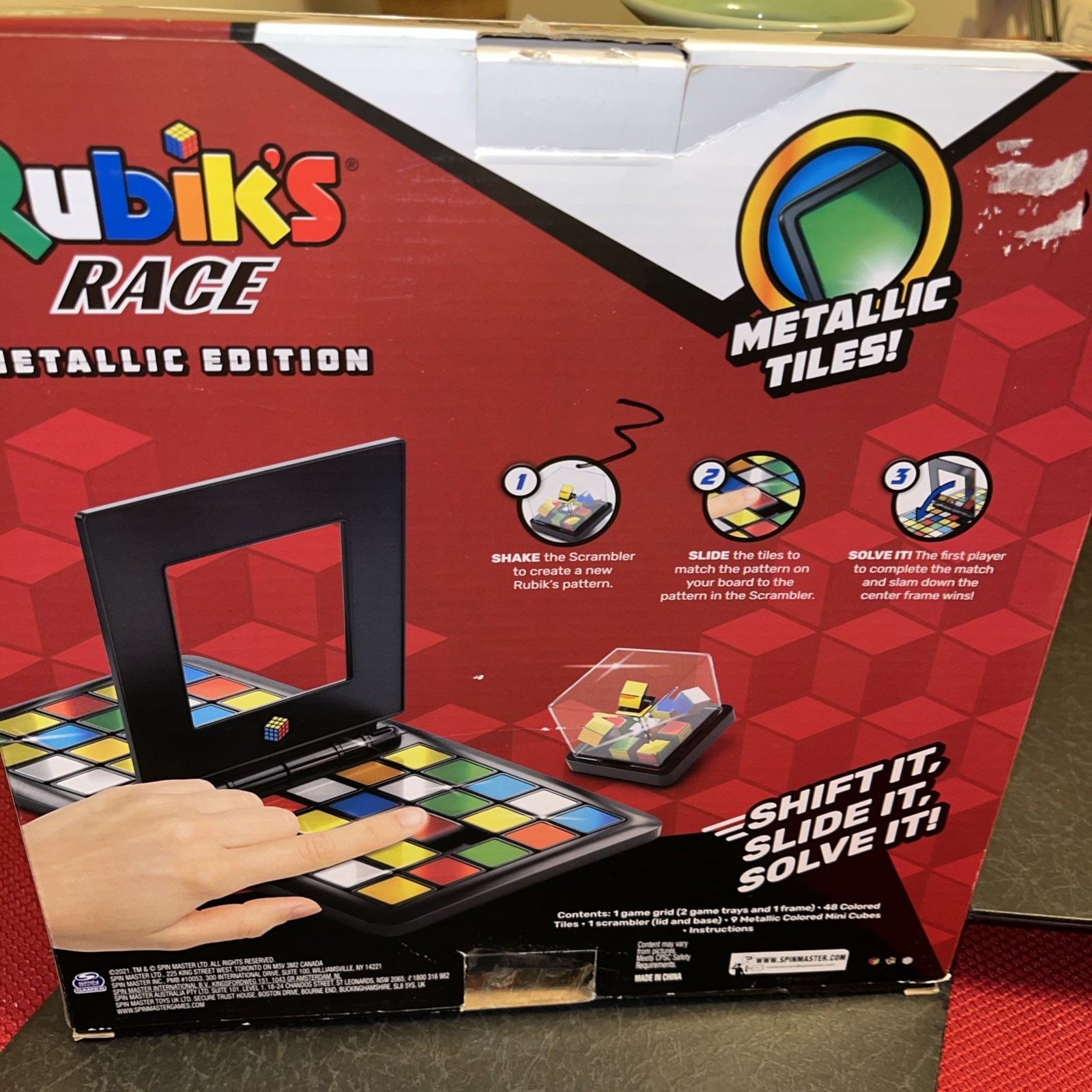 Rubik’s Race Game: Metallic Edition Complete