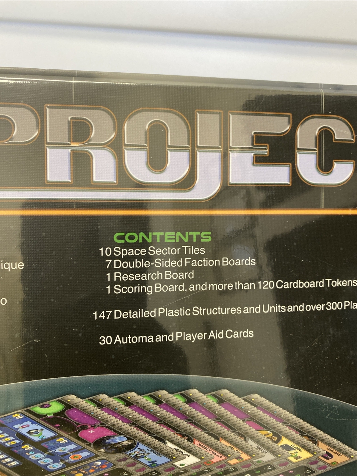 Gaia Project boardgame by Capstone Games NEW, SEALED!