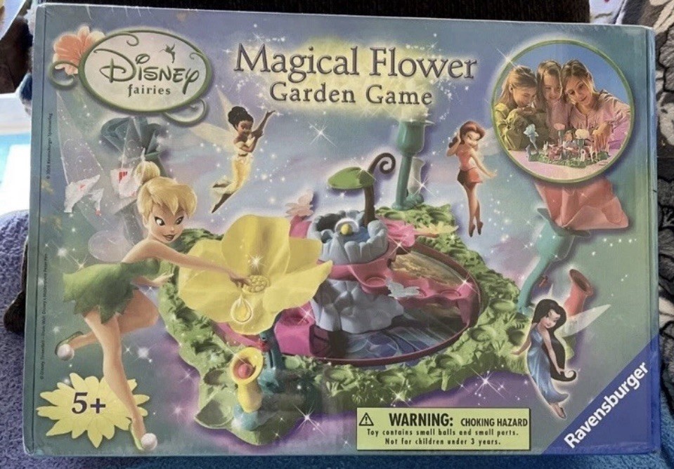 Disney Fairies Magical Flower Garden Game 2007 NEW