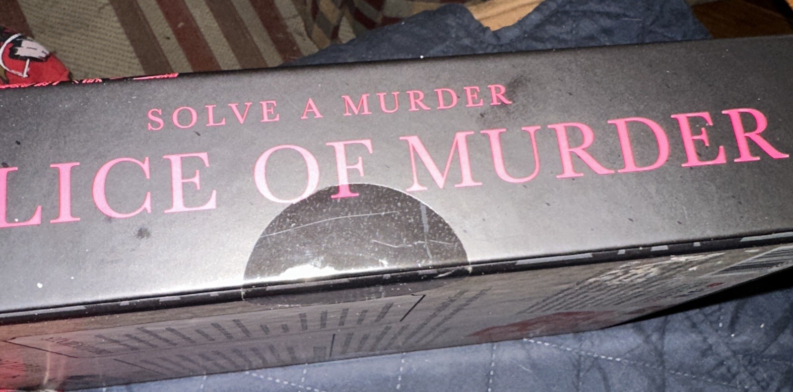 Murder Mystery Dinner Party Game – A Slice of Murder – Sealed and New.