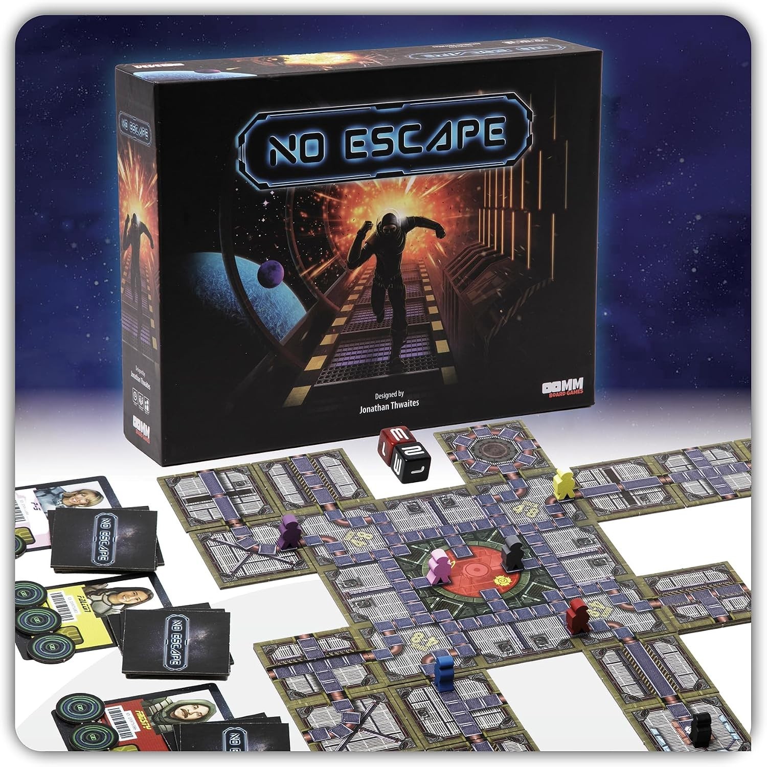 Engaging Space Station Board Game – Strategic Escape