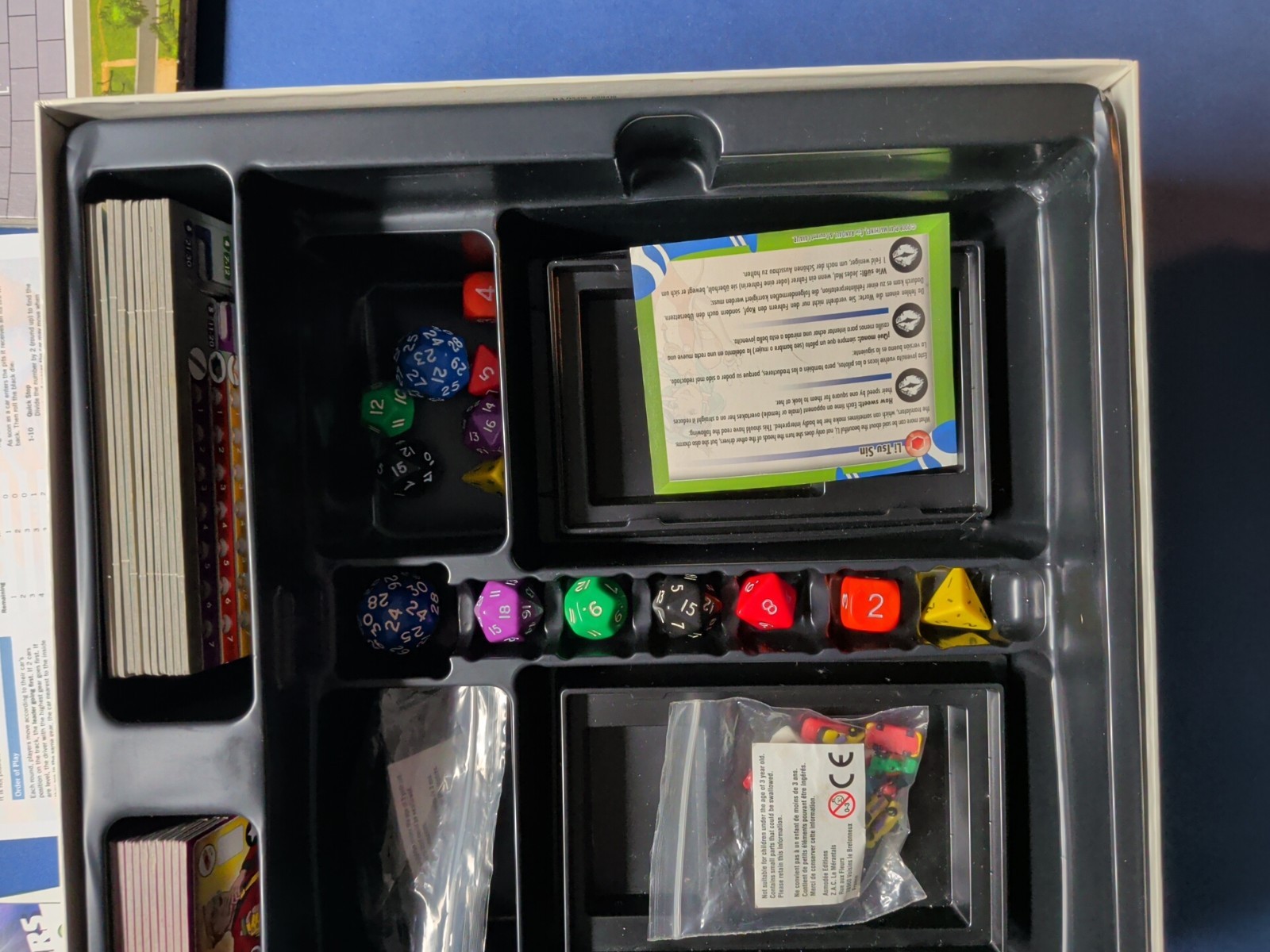 Asmodee Formula D Board Game Plus Extra Set Of Dice