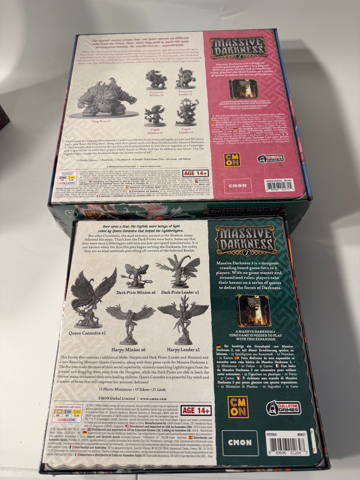 CMON Massive Darkness 2 Hellscape Pledge + MDKS05+MD-KS11+MD019+MD-KS07+MD-KS10