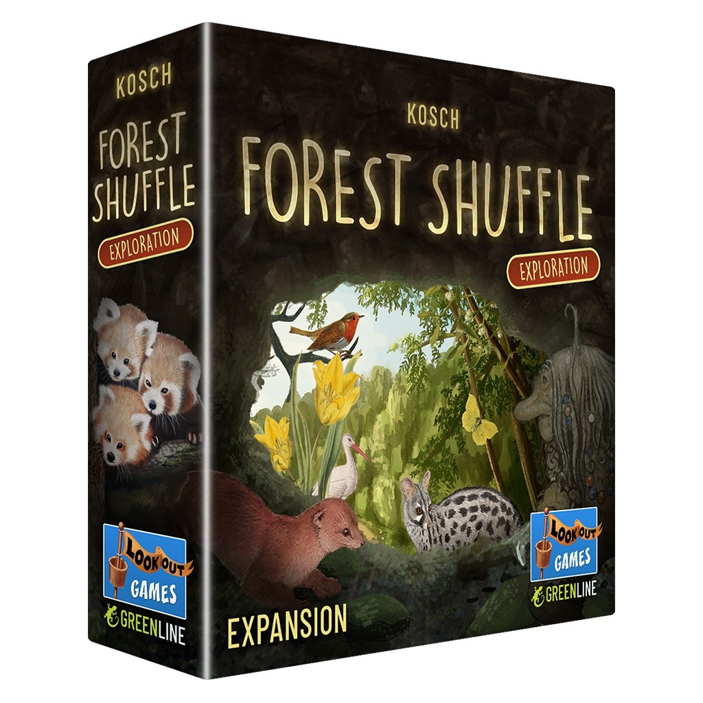 Exploration Expansion Forest Shuffle Card Game Family Nature Lookout Board Solo