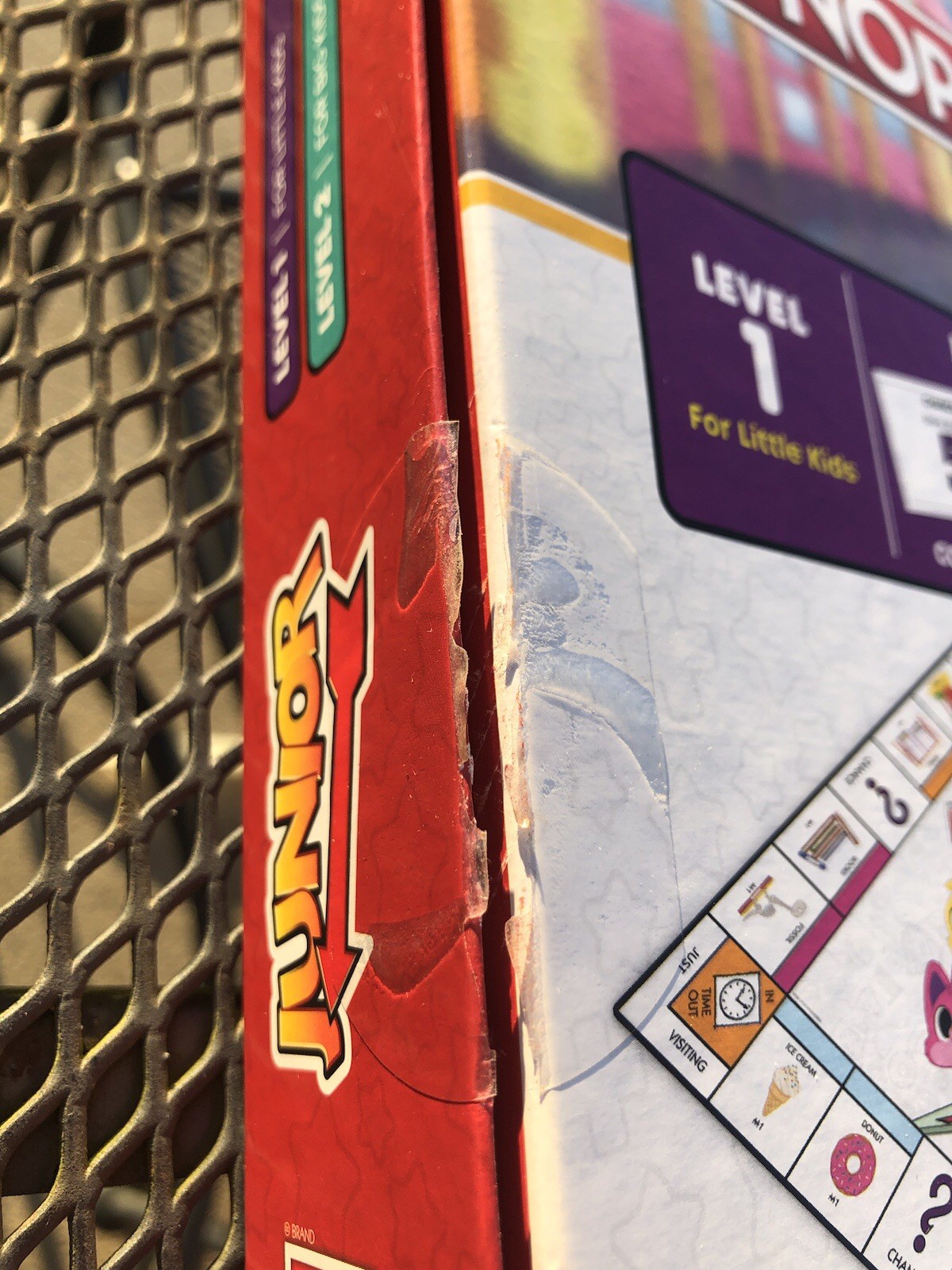 Monopoly, Junior NEW! Age 4 up 2 Games in 1 little kids to Adult, Hasbro Games