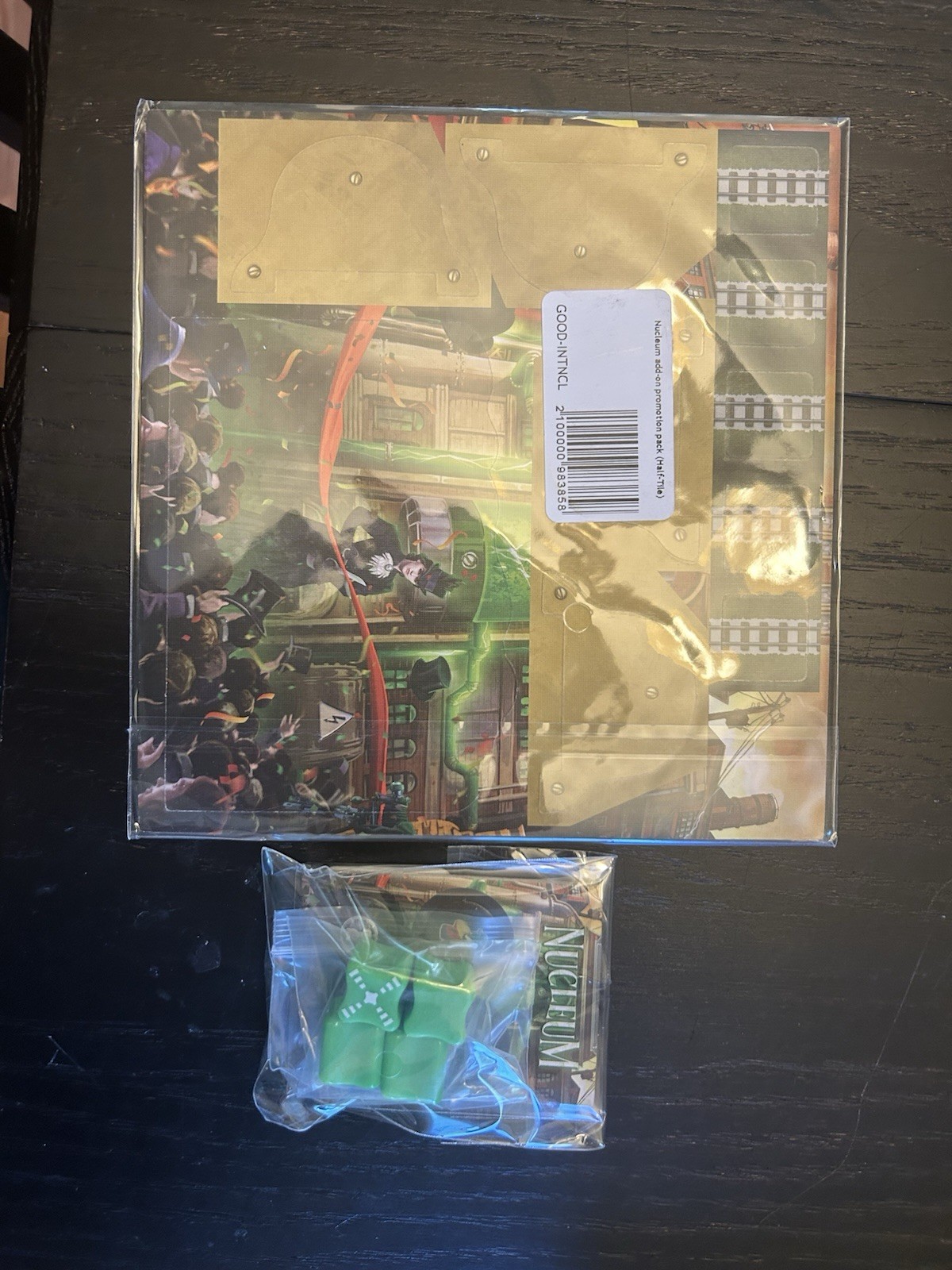 Board & Dice Nucleum Promos – Acrylic Nucleums Promo Bag NEW + half Tiles NEW